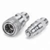Quick-Connect Hydraulic Coupler Pair