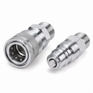 Quick-Connect Hydraulic Coupler Pair